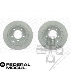 Jeep Patriot Arka Disk Seti 06- 262mm White Coated Federal Mogul