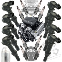 Jeep Grand Cherokee WJ 4.7L 2004 HO 265HP Platinyum Buji Bobin Seti