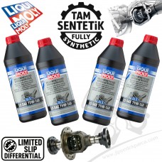 Liqui Moly 75W140 LS GL5 Kilit Katkılı Tam Sentetik Diferansiyel Yağı 4 Litre