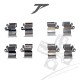 Fiat Freemont 2.0JTD Ön Balata Yay Seti 68159523AC