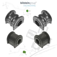 Jeep Grand Cherokee WH 3.0CRD 2005-2010 Ön ve Arka Viraj Demir Lastiği Seti