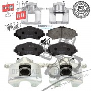Jeep Dodge Chrysler Ön Balata ve Fren Kaliper Seti 68003707AC 68003697AC 68044866AC
