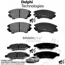 Chevrolet Camaro V GMX511 3.6L 2010-2015 Ön ve Arka Balata Seti Chevrolet Camaro V GMX511 3.6L 2010-2015 Ön ve Arka Balata Seti