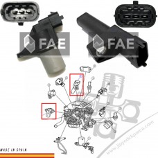 Jeep WH XH 3.0CRD 05-10 5175763AB 68039478AC 5080346AA Krank ve Eksantrik Sensörü Seti Jeep WH XH 3.0CRD 05-10 5175763AB 68039478AC 5080346AA Krank ve Eksantrik Sensörü Seti