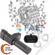 Jeep WH XH Chrysler 300C 3.0CRD 05-10 Krank Sensörü 5175763AB 68039478AC