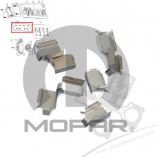 Jeep Cherokee KK 2008-2012 Ön Balata Yay Takımı Mopar Jeep Cherokee KK 2008-2012 Ön Balata Yay Takımı Mopar