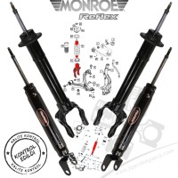 Jeep Grand Cherokee WK1 WK2 2011-2015 Ön ve Arka Amortisör Seti Monroe Jeep Grand Cherokee WK1 WK2 2011-2015 Ön ve Arka Amortisör Seti Monroe