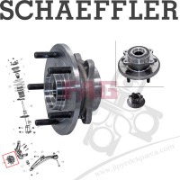 Dodge Journey JC 2009-2020 Ön Porya Rulman Schaeffler Dodge Journey JC 2009-2020 Ön Porya Rulman Schaeffler