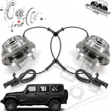 Jeep Wrangler JK 2011-2018 ABS Sensörlü Ön Teker Rulmanı Komple Porya Seti 52060398AE