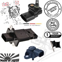 Jeep Wrangler JK 2.8CRD 2007-2010 MAF Sensörü MAP Sensörü Hava Akış Basınç Sensörü Seti Jeep Wrangler JK 2.8CRD 2007-2010 MAF Sensörü MAP Sensörü Hava Akış Basınç Sensörü Seti