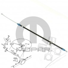 Jeep Commander XH 2006-2007 El Freni Tabanca Teli Mopar