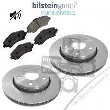 Jeep Wrangler JK 2.8CRD 2007 Ön Disk Balata Seti 302mm 52060137AB