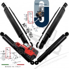 Jeep Wrangler JK 2007-2017 Ön Arka Amortisör Seti Twintube Jeep Wrangler JK 2007-2017 Ön Arka Amortisör Seti Twintube