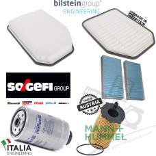 Jeep Wrangler JK 2.8CRD Tam Periyodik Filtre Bakım Seti