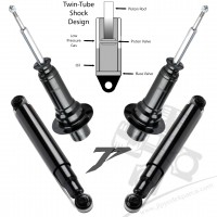 Jeep Cherokee KJ 2002-2007 Ön Arka Amortisör Seti Jeep Cherokee KJ 2002-2007 Ön Arka Amortisör Seti