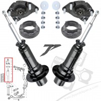 Jeep Cherokee KJ 3.7L 02-07 Ön Amortisör Amortisör Takozu ve Lastiği Seti Jeep Cherokee KJ 3.7L 02-07 Ön Amortisör Amortisör Takozu ve Lastiği Seti