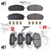 Jeep Cherokee KL 2014-2023 Ön ve Arka Balata Seti 68459898AB 68225327AC