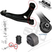 Jeep Patriot Ön Alt Salıncak Burç Seti 5105040AH 5105041AH Jeep Patriot Ön Alt Salıncak Burç Seti 5105040AH 5105041AH