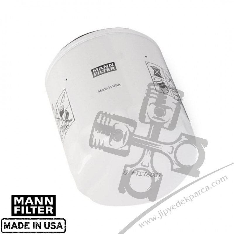 Jeep Wrangler JL 2.0L 20182021 Yağ Filtresi Mann Filter