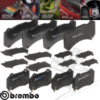 Dodge Charger 6.2L SRT Hellcat Ön ve Arka Balata Seti 68248384AC 68144432AA Brembo