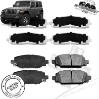 Jeep Wrangler JL 2.0L 3.6L 2018-2025 Ön ve Arka Balata Seti Jeep Wrangler JL 2.0L 3.6L 2018-2025 Ön ve Arka Balata Seti
