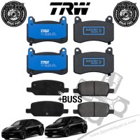 Tesla Model Y Dual Motor AWD Ön ve Arka Balata Seti Tesla Model Y Dual Motor AWD Ön ve Arka Balata Seti