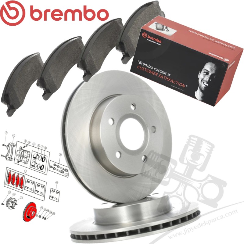 Jeep Grand Cherokee WJ 1999-2004 Ön Disk Balata Seti 5093260AD