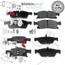 Jeep Grand Cherokee WK2 2011-2022 Ön Arka Balata Seti 68052369AB 68052386AA
