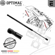 Jeep Compass 2007-2017 Bagaj Amortisörü 5115226AB Optimal Jeep Compass 2007-2017 Bagaj Amortisörü 5115226AB Optimal