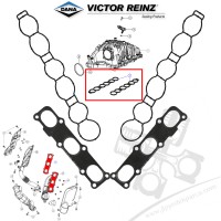 RAM 1500 3.0CRD 2014-2022 Egzoz Emme Manifold Conta Seti