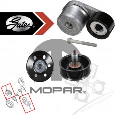 Dodge RAM 2500 5.9L 2003-2010 Tansioner ve Avare Rulmanı Seti
