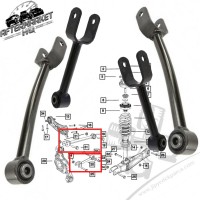 Fiat Freemont Komple Arka Çatal Kol Link Denge Kolu Seti Fiat Freemont Komple Arka Çatal Kol Link Denge Kolu Seti