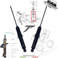 Fiat Freemont Sağ Sol Arka Amortisör Seti 68068866AF Fiat Freemont Sağ Sol Arka Amortisör Seti 68068866AF