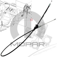 Chrysler Grand Voyager RG RS 2005-2007 El Fren Pedal Halatı Mopar Chrysler Grand Voyager RG RS 2005-2007 El Fren Pedal Halatı Mopar