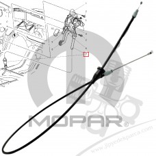 Chrysler Grand Voyager RG RS 2005-2007 El Fren Pedal Halatı Mopar Chrysler Grand Voyager RG RS 2005-2007 El Fren Pedal Halatı Mopar