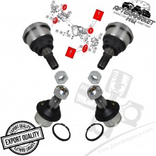 Dodge RAM 2500 2003-2008 Sağ Sol Alt Üst Rotil Seti OES