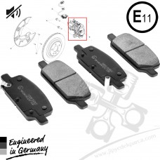 Tesla Model 3 Arka Balata Seti 8008244-00-A 8008244-00-B