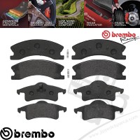 Jeep Grand Cherokee WJ 1999-2004 Kulaksız Akebono Ön Balata ve Arka Balata Seti