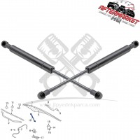 Jeep Grand Cherokee WJ 1999-2004 Kaput Amortisörü Seti MG Jeep Grand Cherokee WJ 1999-2004 Kaput Amortisörü Seti MG