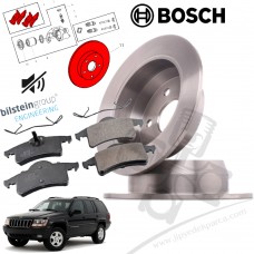Jeep Grand Cherokee WJ 2.7CRD 3.1TD 4.7L 99-04 Arka Disk Arka Balata Seti