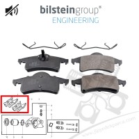 Jeep Grand Cherokee WJ 1999-2004 Arka Balata Bilstein