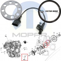 RAM 1500 3.0CRD Krank Sensörü Devir Sacı Arka Krank Keçesi Seti