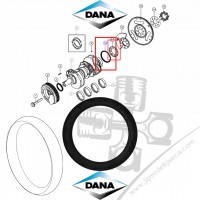 RAM 1500 3.0TD 2014- Arka Krank Keçesi 68148406AA