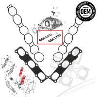Jeep RAM VM Motori 3.0CRD Manifold Conta Seti 68148177AA 68148135AA Jeep RAM VM Motori 3.0CRD Manifold Conta Seti 68148177AA 68148135AA