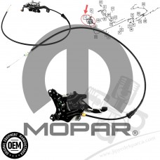 Dodge Journey JC 2009-2020 Ayak Fren Pedalı Mekanizması Mopar Dodge Journey JC 2009-2020 Ayak Fren Pedalı Mekanizması Mopar