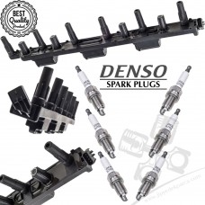 Jeep Wrangler TJ 4.0L 2000-2006 Buji ve Bobin Seti