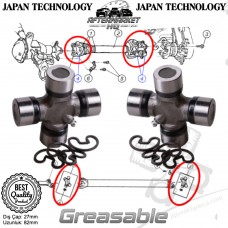 Jeep Grand Cherokee ZJ 93-98 Gresörlü Şaft Mafsalı İstavroz Set 5015694AB